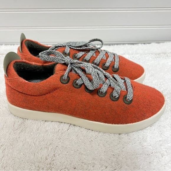 WOMENS ALLBIRDS WOOL PIPERS TAOS HEATHER WHITE SNEAKERS SHOES 8 M - Picture 1 of 11